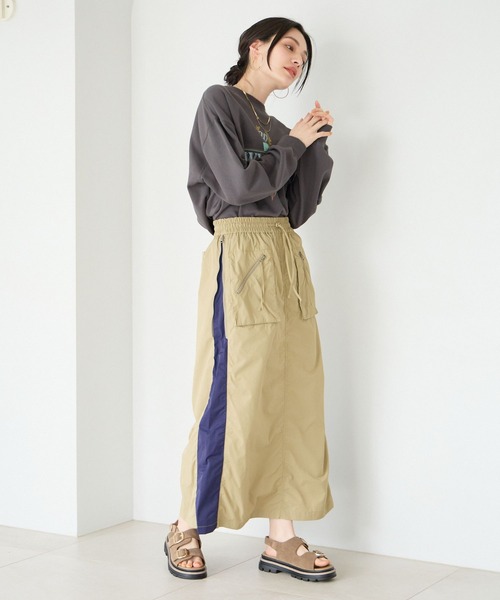 BAYFLOW（ベイフロー）の「ダブルバックルサンダル（サンダル・レディース・ベージュ/ブラック・MEDIUM/LARGE）」の20枚目の写真