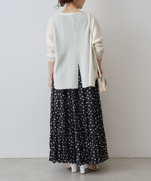 BEARDSLEY(ビアズリー)の「サラッとカーディガン(カーディガン/ボレロ・レディース・ホワイト/ブルー/ブラック/ピンク/ライトグレー/オレンジ/サンドベージュ/ブルー系その他・FREE)」の15枚目の写真