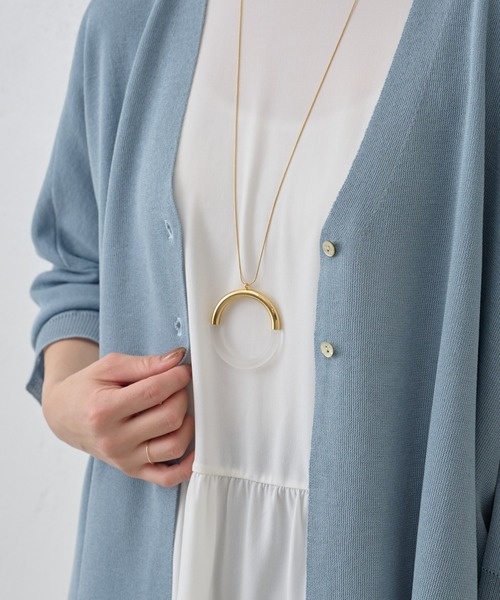 BEARDSLEY(ビアズリー)の「サラッとカーディガン(カーディガン/ボレロ・レディース・ホワイト/ブルー/ブラック/ピンク/ライトグレー/オレンジ/サンドベージュ/ブルー系その他・FREE)」の21枚目の写真