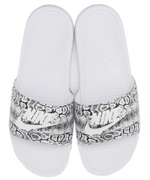 NIKE | ウィメンズ ナイキ ベナッシ サンダル スネーク NIKE WMNS BENNASI JDI PRINT 618919(ビーチサンダル)