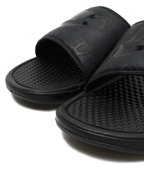 NIKE（ナイキ）の「ウィメンズ ナイキ ベナッシ サンダル スネーク NIKE WMNS BENNASI JDI PRINT 618919（ビーチサンダル・レディース・ホワイト/ブラック・23cm/29cm/24cm/28cm）」の3枚目の写真