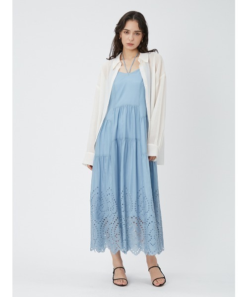 FRAY I.D（フレイアイディー）の「リネンライクシアーシャツ（シャツ