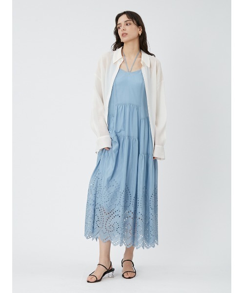 FRAY I.D（フレイアイディー）の「リネンライクシアーシャツ（シャツ