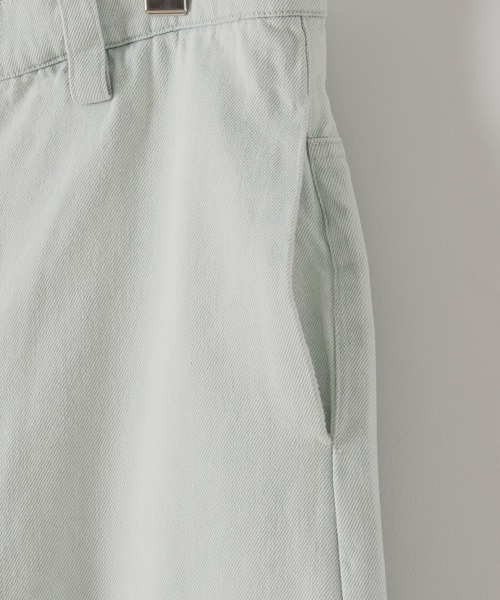 DOOPZ（ドープス）の「Damage Wide Buggy Denim - ダメージワイドバギーデニム（デニムパンツ・メンズ・ライトブルー/ブラック/ホワイト・LARGE/MEDIUM/SMALL）」の6枚目の写真