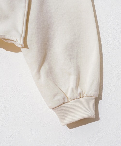 flower(フラワー)の「デイリーパフトップ(Tシャツ/カットソー・レディース・アイボリー/グレー・FREE)」の9枚目の写真