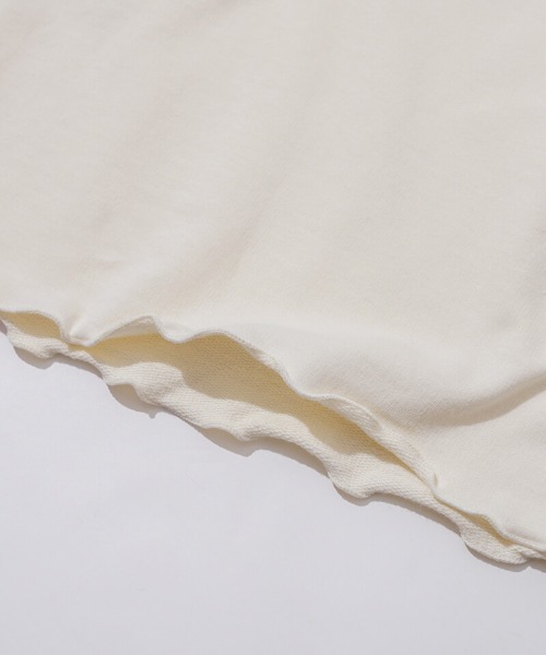 flower(フラワー)の「デイリーパフトップ(Tシャツ/カットソー・レディース・アイボリー/グレー・FREE)」の11枚目の写真