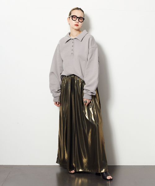 CITYSHOP（シティーショップ）の「PIGMENT ポロスウェット