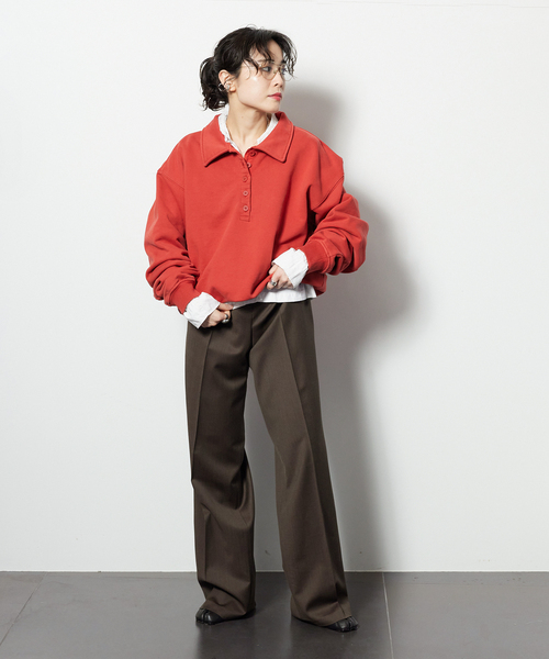 CITYSHOP（シティーショップ）の「PIGMENT ポロスウェット