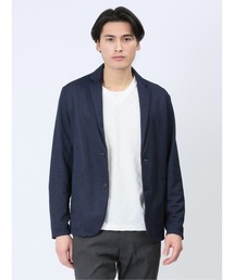 タカキュー メッシュドビー鹿の子 2ボタン カット ジャケット