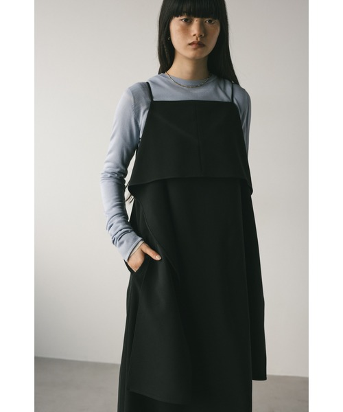 STYLEMIXER パネルレイヤーキャミワンピース ライトグリーン STYLEMIXER パネルレイヤーキャミワンピース ライトグリーン