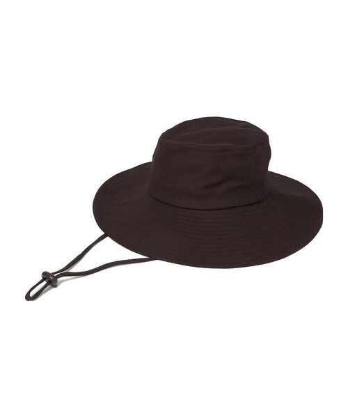 SHIPS any（シップス エニィ）の「SHIPS any: コットン アウトドア ハット（ハット・レディース・ブラック/ナチュラル・ONE SIZE）」の9枚目の写真