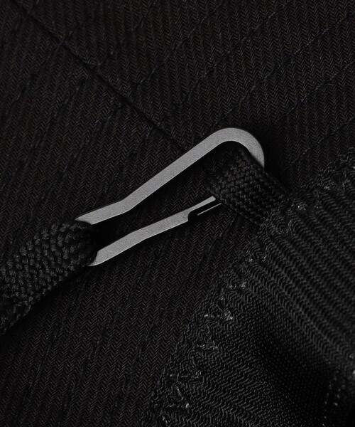 SHIPS any（シップス エニィ）の「SHIPS any: コットン アウトドア ハット（ハット・レディース・ブラック/ナチュラル・ONE SIZE）」の7枚目の写真