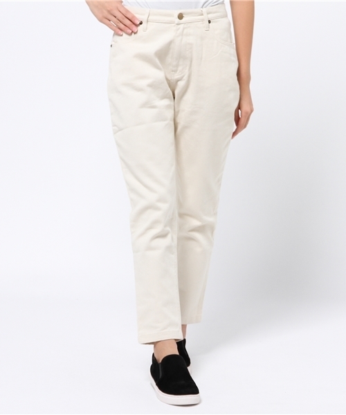 OUTLET（アウトレット）の「【who's who Chico】BYダメージツイルパンツ（その他パンツ・レディース・ナチュラル/アイボリー・MEDIUM/SMALL）」の2枚目の写真