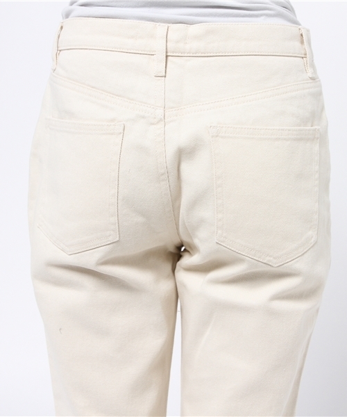 OUTLET（アウトレット）の「【who's who Chico】BYダメージツイルパンツ（その他パンツ・レディース・ナチュラル/アイボリー・MEDIUM/SMALL）」の7枚目の写真