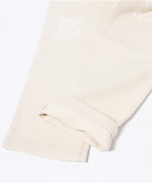 OUTLET（アウトレット）の「【who's who Chico】BYダメージツイルパンツ（その他パンツ・レディース・ナチュラル/アイボリー・MEDIUM/SMALL）」の8枚目の写真