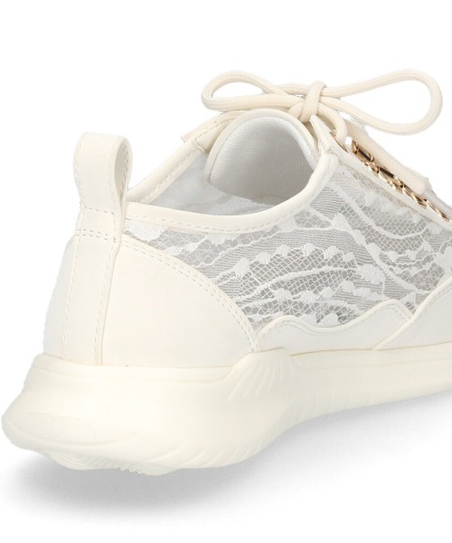 Parade（パレード）の「軽量チュールレーススニーカー　991701（スニーカー・レディース・ベージュ/ホワイト/ブラック・22.5cm/23.0cm/23.5cm/24.5cm/25.0cm/25.5cm/26.0cm/24.0cm）」の10枚目の写真