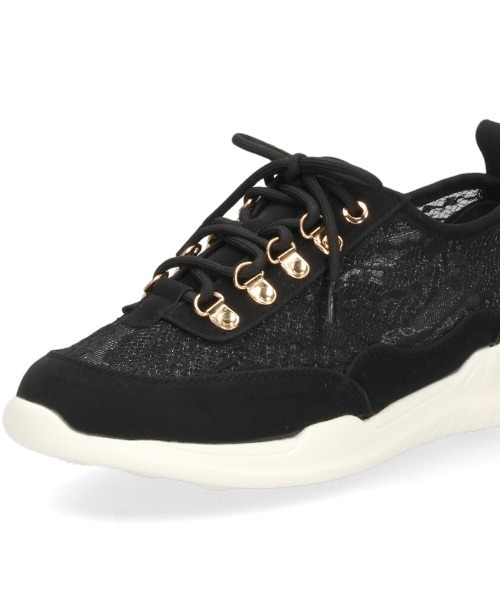 Parade（パレード）の「軽量チュールレーススニーカー　991701（スニーカー・レディース・ベージュ/ホワイト/ブラック・22.5cm/23.0cm/23.5cm/24.5cm/25.0cm/25.5cm/26.0cm/24.0cm）」の12枚目の写真