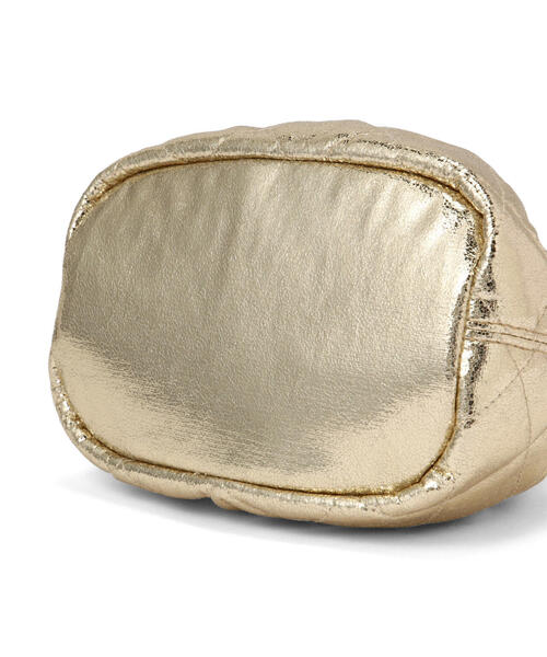 FREE'S MART（フリーズマート）の「チェーンポシェット（ショルダーバッグ・レディース・ブラック/ゴールド・ﾌﾘ-）」の14枚目の写真