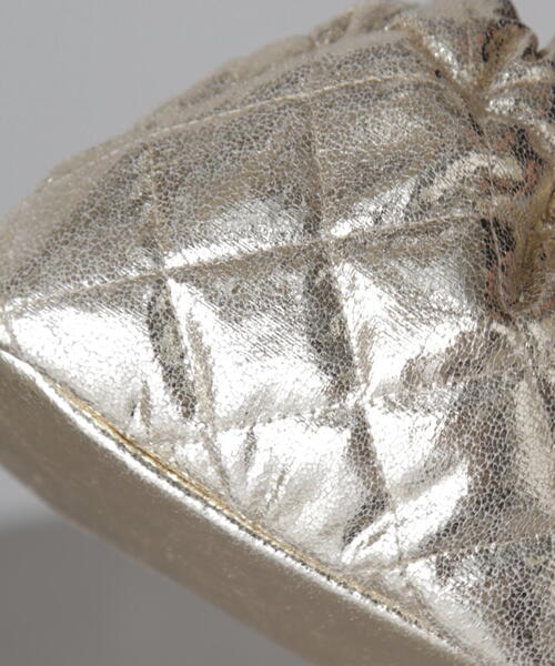 FREE'S MART（フリーズマート）の「チェーンポシェット（ショルダーバッグ・レディース・ブラック/ゴールド・ﾌﾘ-）」の17枚目の写真