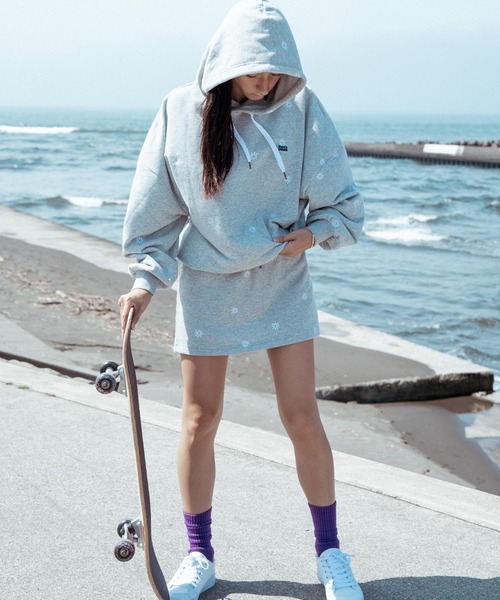 ROXY（ロキシー）の「FRESH AS　A DAISY  S/ロキシースウェットスカート（スカート・レディース・グレー/ブルー/ブラック・LARGE/MEDIUM/SMALL）」の11枚目の写真