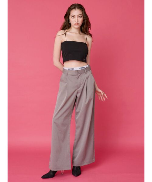 EVRIS（エヴリス）の「シンプルビスチェ（キャミソール・レディース・ブラック/ホワイト・FREE）」の15枚目の写真