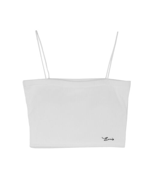 EVRIS（エヴリス）の「シンプルビスチェ（キャミソール・レディース・ブラック/ホワイト・FREE）」の11枚目の写真