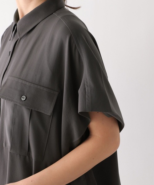 LEPSIM（レプシィム）の「マルチメリットカルゼワンピースSS　992051（ワンピース・レディース・ネイビー/チャコールグレー/ベージュ/ライトグリーン・FREE）」の17枚目の写真