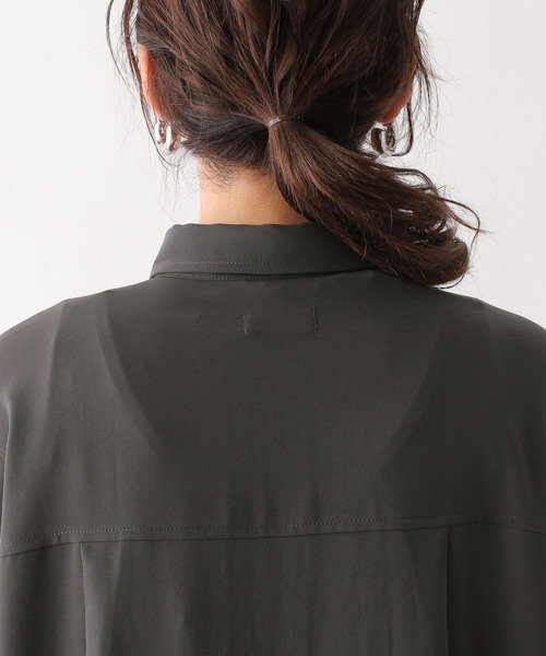 LEPSIM（レプシィム）の「マルチメリットカルゼワンピースSS　992051（ワンピース・レディース・ネイビー/チャコールグレー/ベージュ/ライトグリーン・FREE）」の9枚目の写真