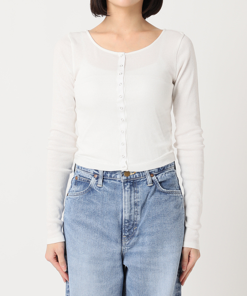 シフォンテレコカットトップス（Tシャツ/カットソー）｜U by