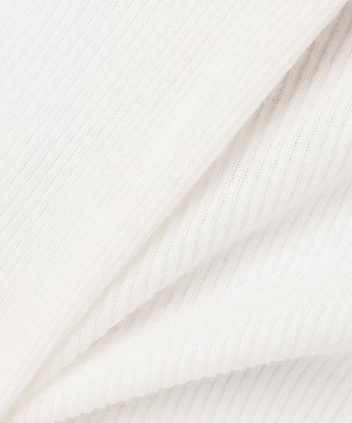 U by SPICK&SPAN(ユーバイスピックアンドスパン)の「シフォンテレコカットトップス(Tシャツ/カットソー・レディース・ホワイト/ライトグレー/ブラック・FREE)」の19枚目の写真