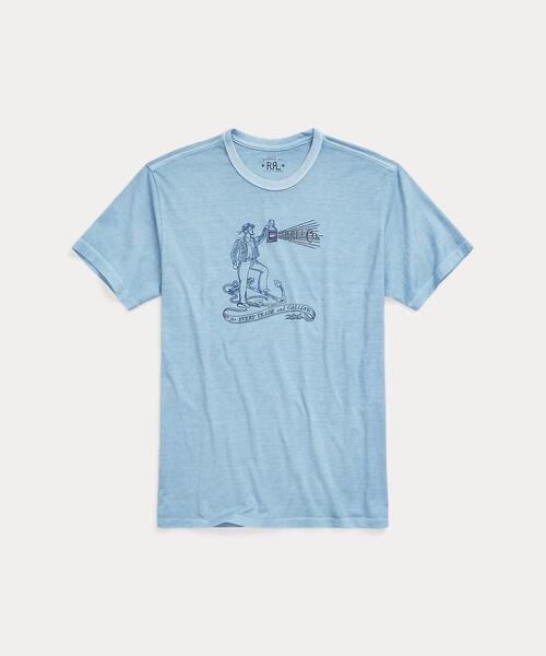 ◆【RRL】ジャージーグラフィックTシャツ◆ RRL（ダブル アール エル）の「ジャージー グラフィック Tシャツ
