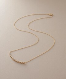 K18ダイヤモンド クロス スタッドピアス（ピアス（両耳用
