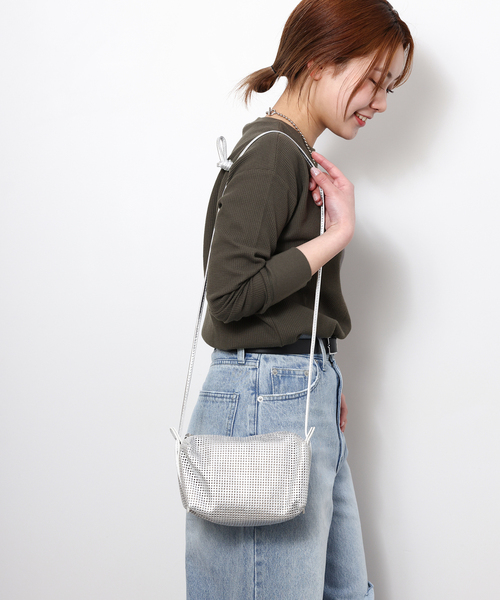 JOURNAL STANDARD relume（ジャーナルスタンダード　レリューム）の「《追加7》TCワッフルロングスリーブTシャツ（Tシャツ/カットソー・レディース・ライトグレー/ピンク/チャコールグレー/ライトブルー/ストーン・FREE）」の13枚目の写真