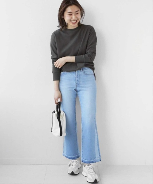 JOURNAL STANDARD relume（ジャーナルスタンダード　レリューム）の「《追加7》TCワッフルロングスリーブTシャツ（Tシャツ/カットソー・レディース・ライトグレー/ピンク/チャコールグレー/ライトブルー/ストーン・FREE）」の17枚目の写真