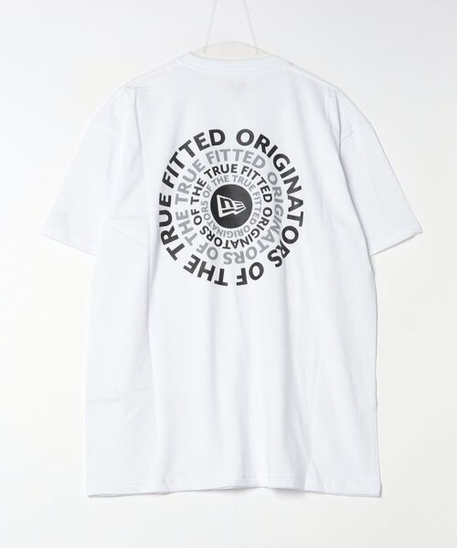 NEW ERA（ニューエラ）の「ニューエラ  SS CT TEE CIRCLE OOTTF WHI（Tシャツ/カットソー・メンズ・ホワイト・3L/S/M/L/LL）」の2枚目の写真
