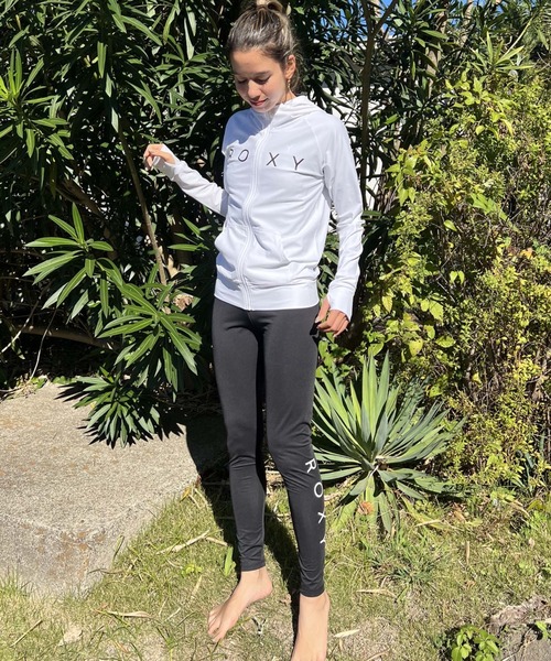 ROXY（ロキシー）の「PEARL DIVE/ロキシーラッシュガードレギンス・スパッツ（ラッシュガード・レディース・ブラック系その他2/ブラック系その他/ブラック/ホワイト/ブラック系その他3・MEDIUM/LARGE/SMALL）」の7枚目の写真