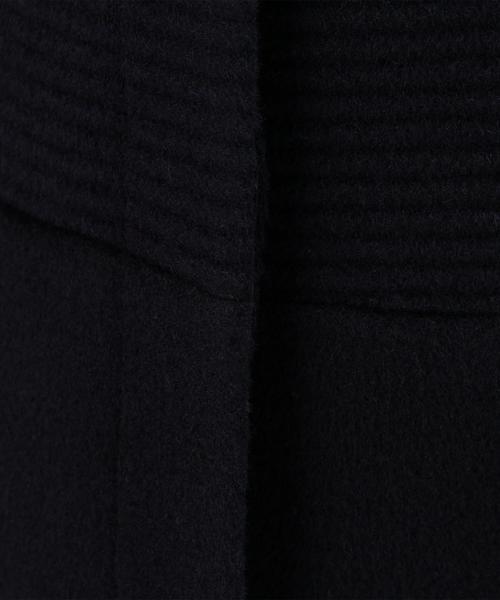 green label relaxing（グリーンレーベルリラクシング）の「◆CR W GRGxシャギー N/CLコート（その他アウター・レディース・ネイビー/オフホワイト/ベージュ・34/38/40/42/44/36）」の7枚目の写真