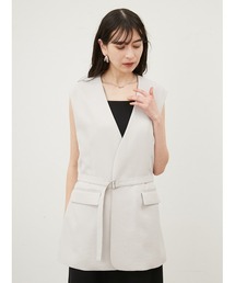 ベルトセットノーカラーベスト