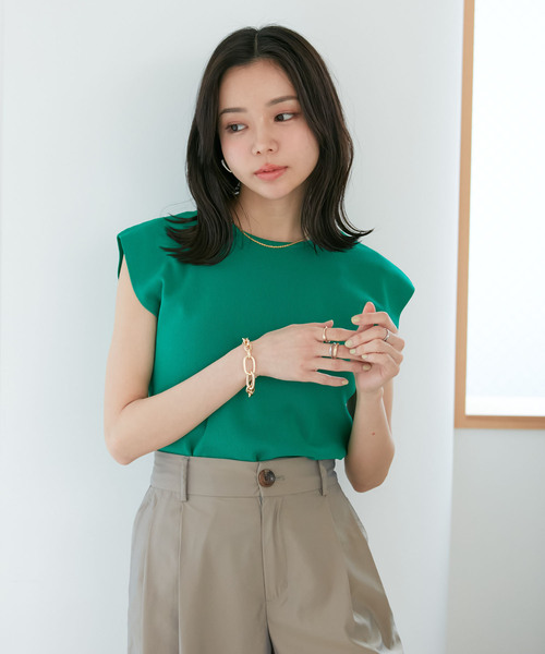 VIS（ビス）の「ミックスチェーンブレスレット（ブレスレット・レディース・ゴールド/シルバー・FREE）」の3枚目の写真