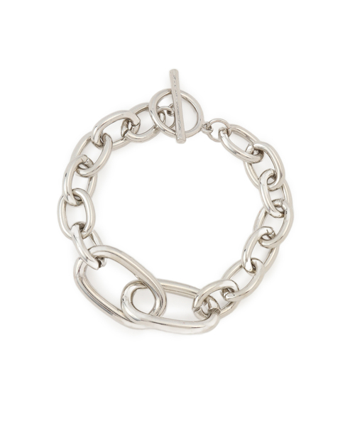 VIS（ビス）の「ミックスチェーンブレスレット（ブレスレット・レディース・ゴールド/シルバー・FREE）」の5枚目の写真