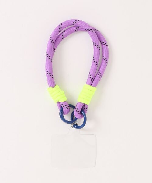 minia（ミニア）の「カラーロープのハンドストラップ（スマホグッズ・レディース・ブルー/ピンク/パープル/ベージュ・FREE）」の13枚目の写真
