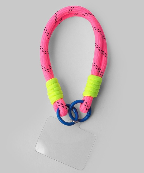minia（ミニア）の「カラーロープのハンドストラップ（スマホグッズ・レディース・ブルー/ピンク/パープル/ベージュ・FREE）」の8枚目の写真