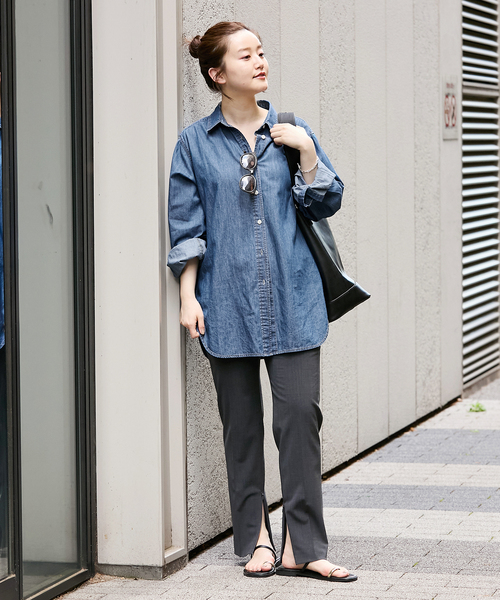 IENA｜ライトデニムシャツ | Rakuten Fashion(楽天ファッション