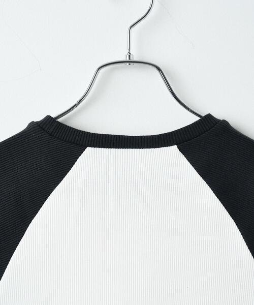 WEGO（ウィゴー）の「WEGO/ラインストーンラグランちびT（Tシャツ/カットソー・レディース・ホワイト系その他/ブラック系その他/ブラウン・FREE）」の4枚目の写真