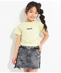 ANAP kids | サイドシャーリングバタフライあきトップス(Tシャツ/カットソー)