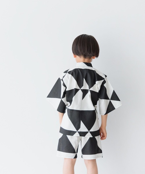 LOWRYS FARM(ローリーズファーム)の「ジンベエ 122199(浴衣・キッズ・ブラック・110cm/130cm/150cm)」の6枚目の写真