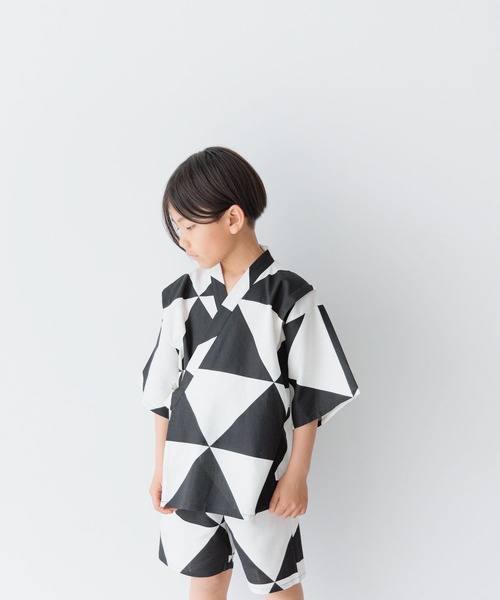 LOWRYS FARM(ローリーズファーム)の「ジンベエ 122199(浴衣・キッズ・ブラック・110cm/130cm/150cm)」の8枚目の写真