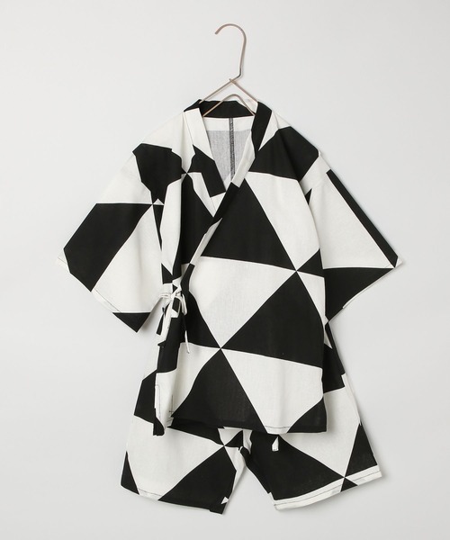 LOWRYS FARM(ローリーズファーム)の「ジンベエ 122199(浴衣・キッズ・ブラック・110cm/130cm/150cm)」の9枚目の写真