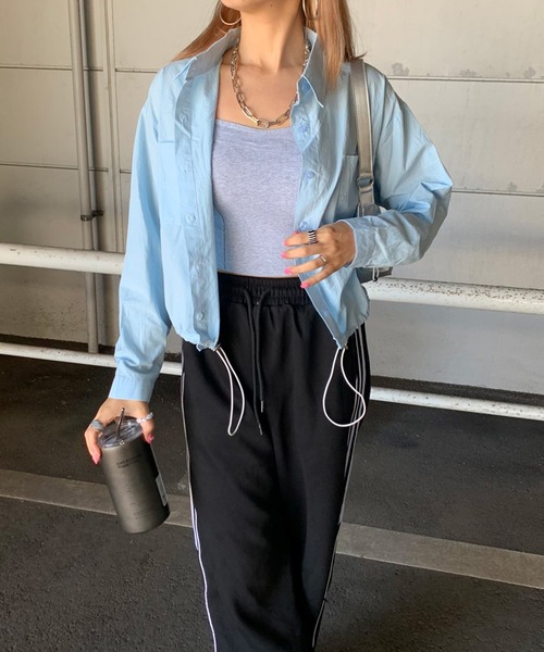 non-hedge（ノンヘッジ）の「コルセット風キャミソール（キャミソール・レディース・ブラック/ライトグレー/オフホワイト・FREE）」の12枚目の写真