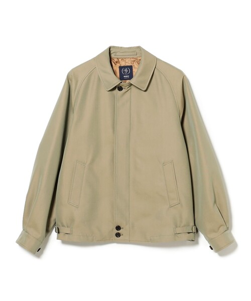 【BEAMS F】コットンポリエステル ギャバジン ハリントンジャケット BEAMS F（ビームスエフ）の「BEAMS F / コットンポリエステル